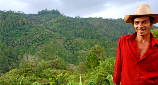 Santo Benito Ramos on the forested hillsides of Honduras